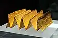 One-tael gold leaf from the Southern Song dynasty