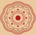 Indigenous and Tang Dynasty Hybrid Pattern 1