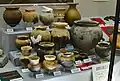 Group of excavated earthenware