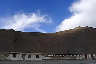 Army service station in Dahongliutan