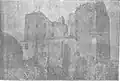Ruins after burning of the city