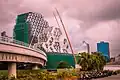Kaohsiung Music Center under construction in July 2018