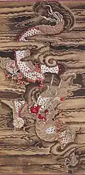 Unryongdo (Painting of a Dragon in Clouds), Joseon Dynasty, National Museum of Korea