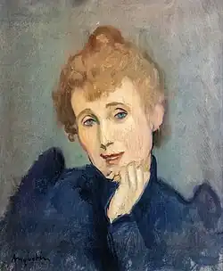 Yvette Guilbert 1893 by Louis Anquetin