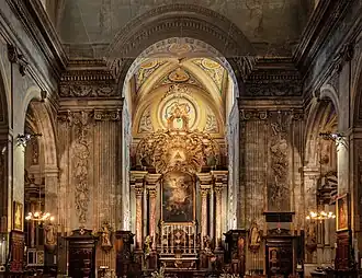 The Choir of the cathedral