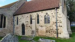 Chancel from south