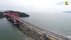Image 33Youtefa Bridge, currently the longest bridge in Papua (from Western New Guinea)