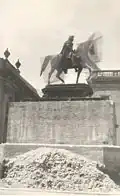 Removal of the casing, 1950