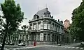 The museum on 12 Square Franklin Roosevelt. Entry of the museum on 2 Rue de la Houssière.