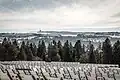 View of Chasseral from the solar park