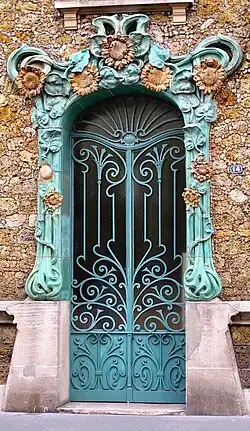 French Art Nouveau&nbsp;– Avenue Gallieni no. 14, Courbevoie, France, by Eugène Coulon, 1903–1904