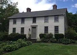 153 Elm Street, Northampton, MA. Built c.&nbsp;1820. Federal style.