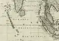 Map from the 1662 Tabula Indiae orientalis by Frederik de Wit