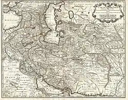 Iran (Persia) at the end of the Safavid period