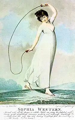 "Sophia Western", engraving after Buck, 1800