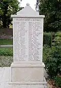 Memorial for soldiers from Jászapáti during the Hungarian Revolution of 1848