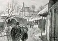 In a Romanian village, 1916-1917