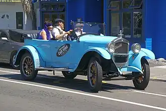 1925 Model R Touring Car – four cylinder