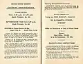 1944 Lord Mayor’s Cup showing catering arrangements