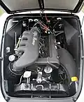The later, 1975&nbsp;cc (tipo 1308) engine in a 1900 C SS