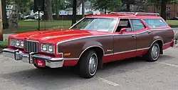 1974 Montego MX Villager station wagon