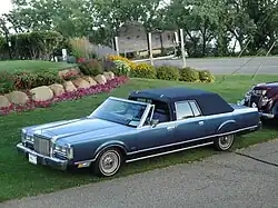 1987 town-car style formal limousine (Brougham bodystyle)
