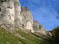 Eulenfelsen, or Owl's Crags, at the Ellerer Berg