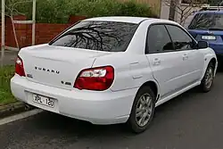 First facelift GX sedan