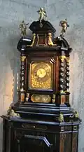Bracket clock with base by Pierre Jaquet-Droz, La Chaux-de-Fonds.