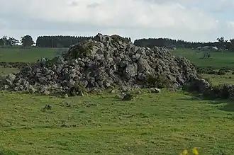 Tumuli - lava blisters