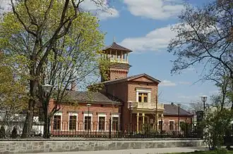 Tchaikovsky House in Taganrog used as Foreign & Music Dept. of Chekhov Library. Photographed in 2010.