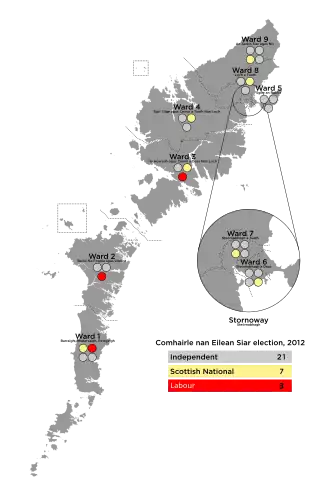 2012 results map
