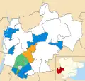 2022 results map