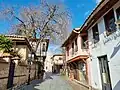 Historical houses in the town