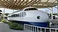 0 Series Train on display at Oiran Train Scenic park at Tainan HSR Station.