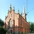 From the east