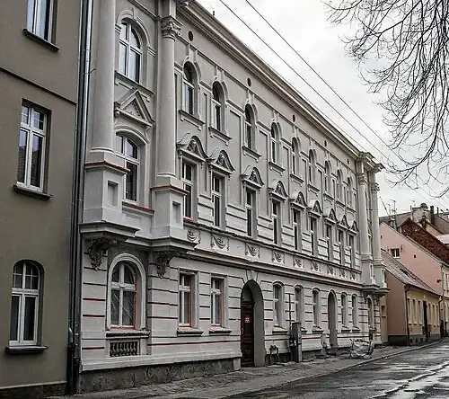 Renovated frontage