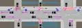 Separation without sufficient space worsens conditions for cycling