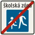 320 – End of school zone (formerly used )