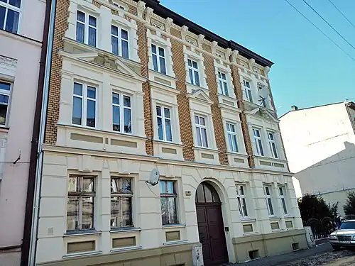 Renovated facade