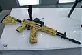 An early final production model of the AK-12 displayed at the ARMY-2016 exhibition