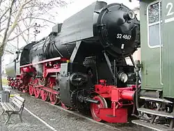 DB 52&nbsp;4867 of the Historische Eisenbahn Frankfurt (2004)