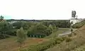 Countryside next to the dam