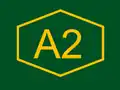 A2 Motorway shield}}