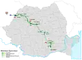 A3 motorway map