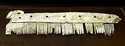 Comb made from deer antler
