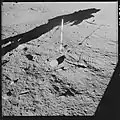 Sample 12052 is below the gnomon, on the west rim.