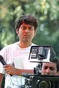 Alvi Ahmed in the set of "U-turn".