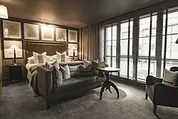 A bedroom in Dakota Glasgow.