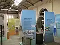 One of the educational displays